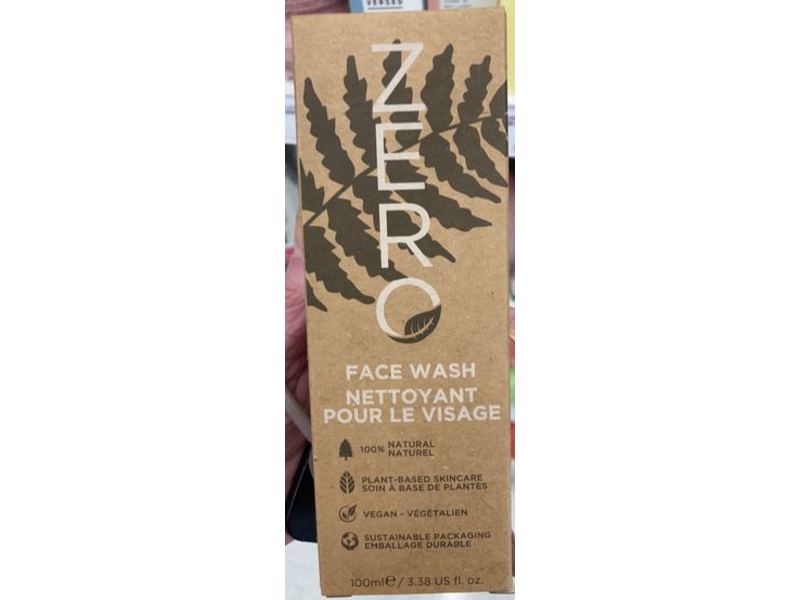 Zero Face Wash, 3.38 fl oz/100 mL