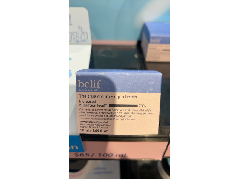 Belif The True Cream-Aqua Bomb, 1.68 fl oz/50 mL