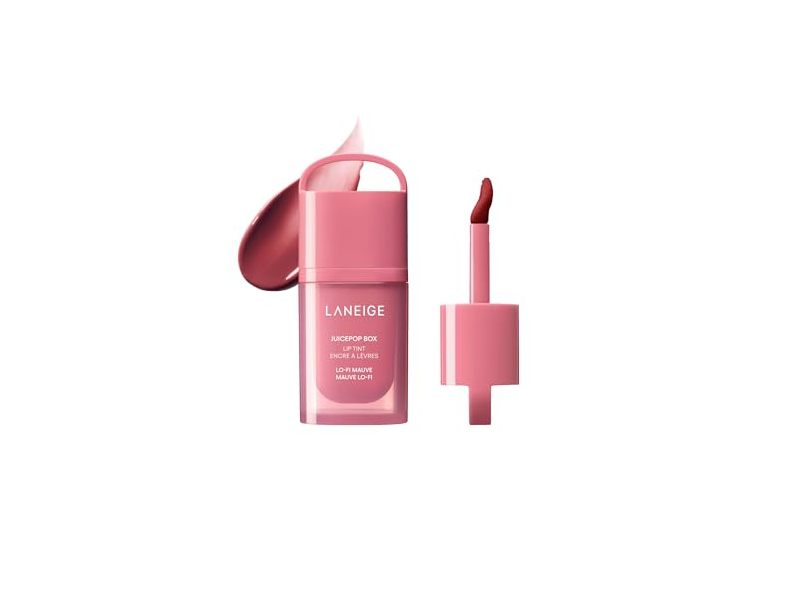 Laneige JuicePop Box Lip Tint, Lo-fi Mauve, 0.15 oz/4.5 g