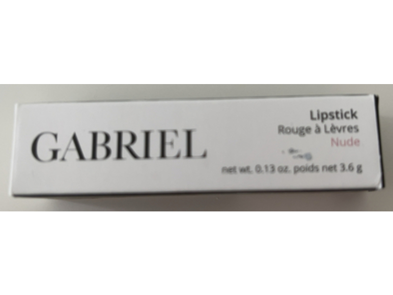 Gabriel Cosmetics Lipstick, Nude, 0.13 oz/3.6 g