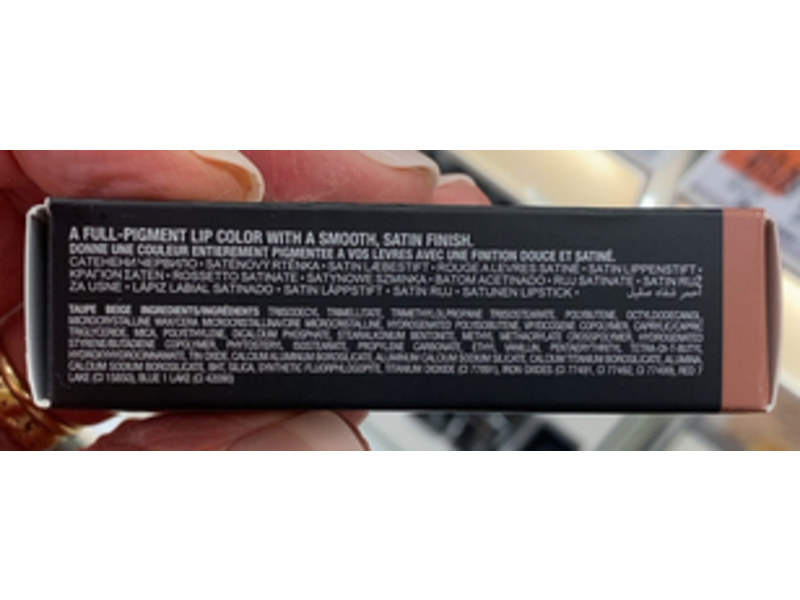 Anastasia Beverly Hills Satin Lipstick, Taupe Beige, 0.10 oz/3 g