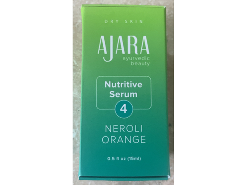 Ajara Nutritive Serum 4, Neroli Orange, 0.5 fl oz/15 mL