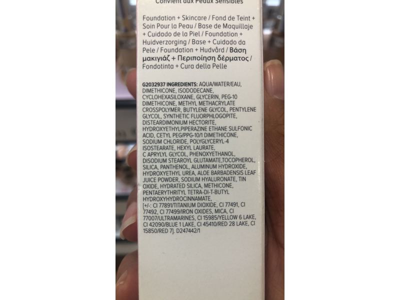 IT Cosmetics Your Skin But Better Foundation + Skincare, Tan Warm 43, 1 fl oz/30 mL