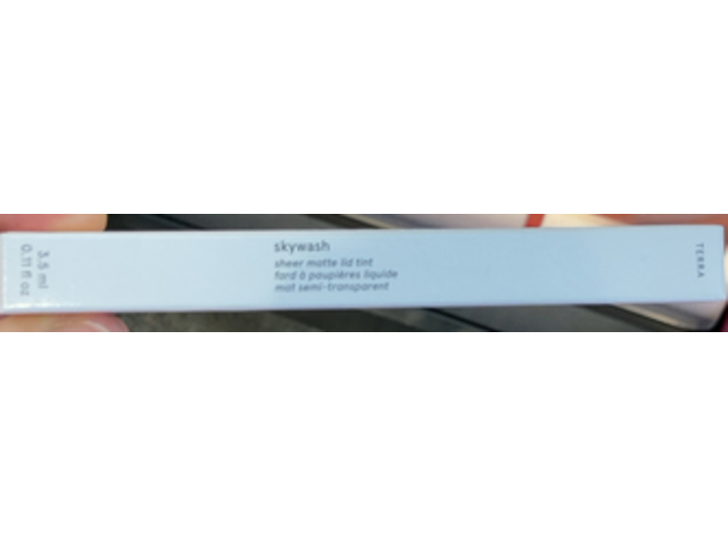 Glossier Skywash Sheer Matto Lid Tint, Terra, 0.11 fl oz/3.5 mL