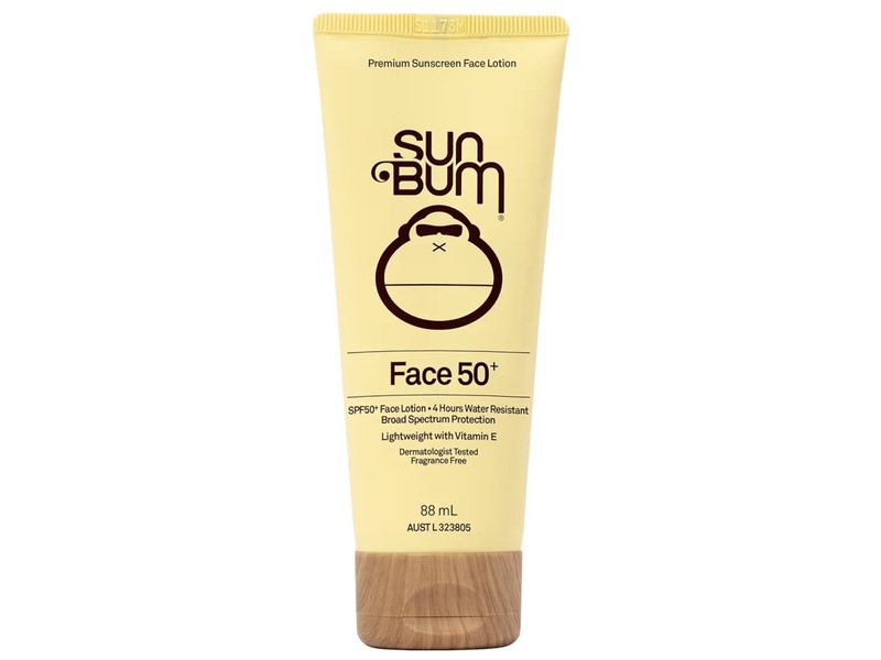 Sun Bum Original Sunscreen Face Lotion, SPF 50, 88 mL