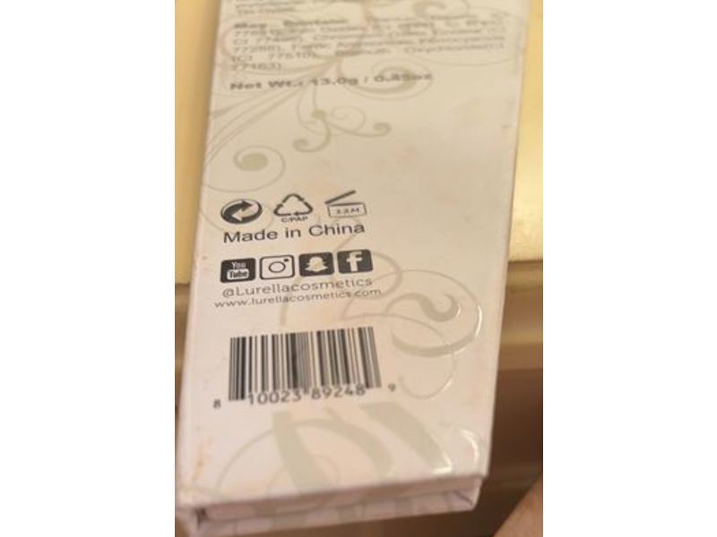 Lurella Cosmetics Rebirth Eyeshadow Palette, 0.45 oz/13g