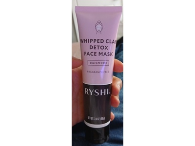 Ryshl Whipped Clay Detox Face Mask, 3.4 oz/96 g
