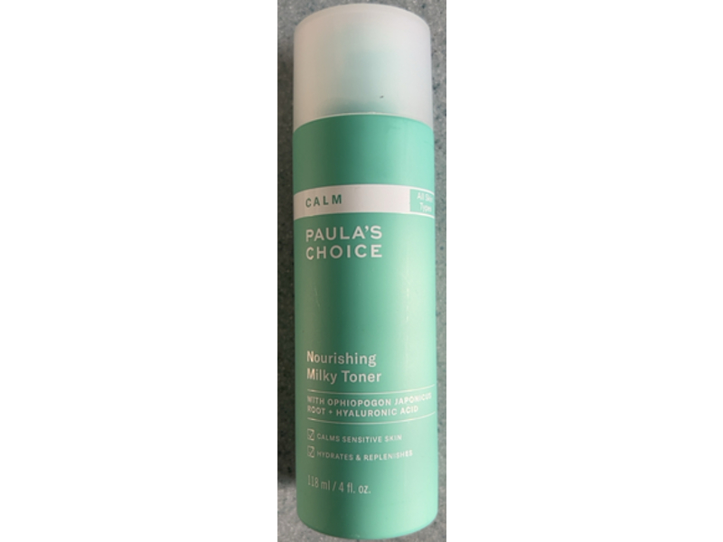 Paula’s Choice Nourishing Milky Toner, Calm, 4 fl oz/118 mL