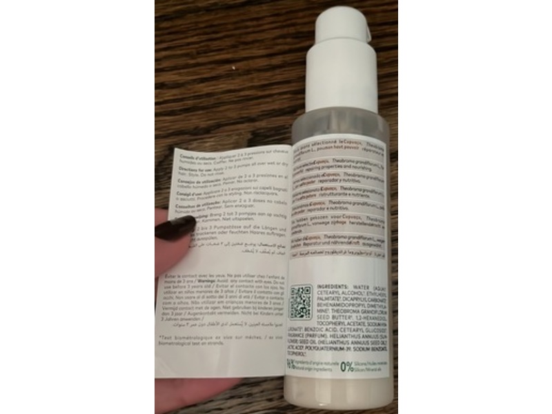 Klorane Repairing Restorative Cica-Serum, Hyaluronic Acid, 3.3 fl oz/100 mL