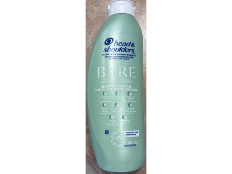 Head & Shoulders Sensitive Scalp Care Shampoo, Fragrance Free, 400 mL