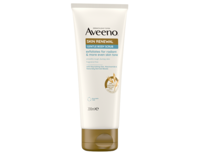 Aveeno Skin Renewal Gentle Body Scrub, 200 mL