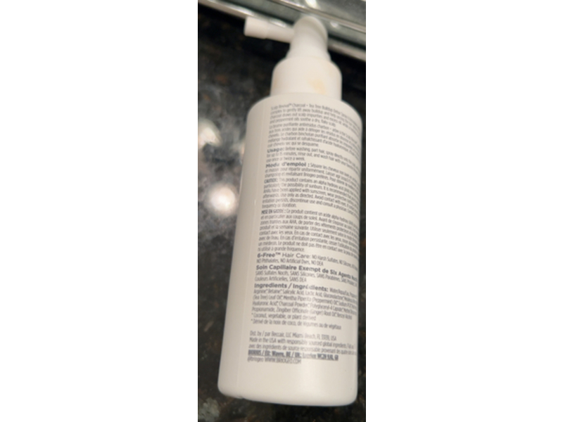 Briogeo Scalp Revival Bildup Detox Spray, Charcoal + Tea Tree, 4 fl oz/120 mL