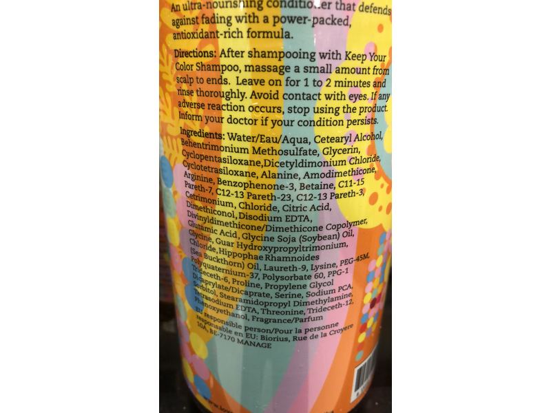 Amika Keep Your Color Conditioner, 32 fl oz/1 L