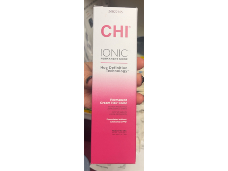 CHI Ionic Permanent Cream Hair Color, 6A Light Ash Brown, 3 oz/85 g