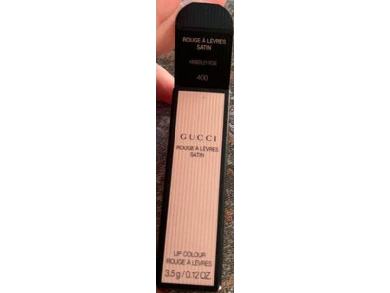 Gucci Rouge A Levres Satin Lip Colour, Kimberley Rose, 0.12 oz/3.5 g
