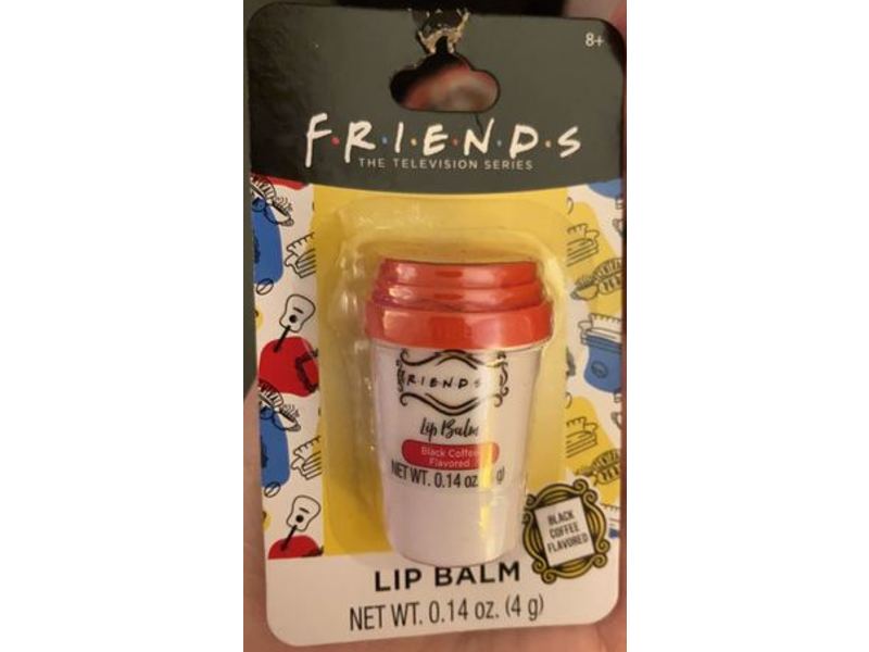 Friends Lip Balm, Black Coffee Flavored, 0.14 oz/4 g