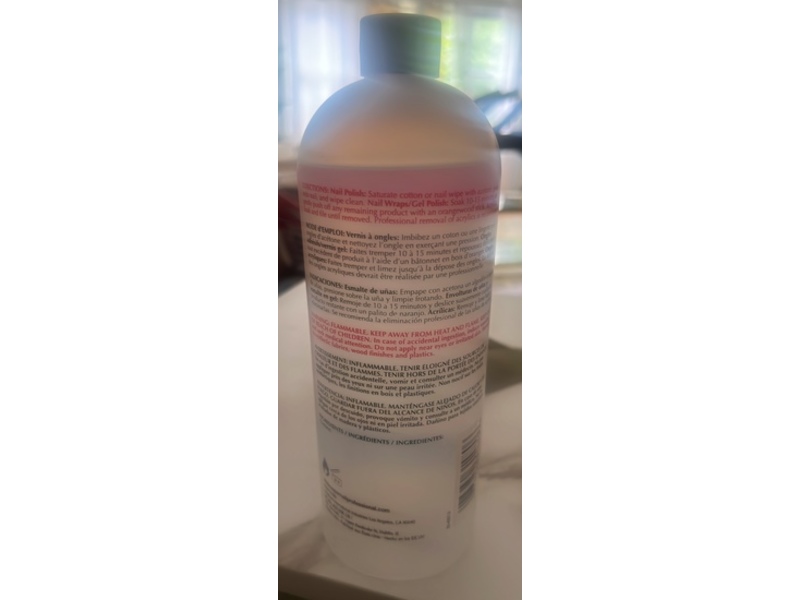 Super Nail Pure Acetone, 32 fl oz/946 mL