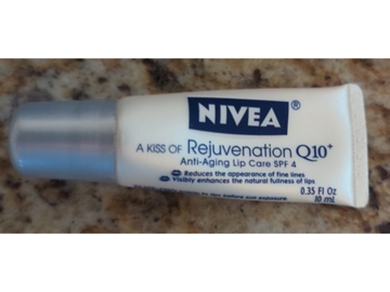 Nivea A Kiss Of ReJuvenation Q10+ Anti-aging Lip Care, SPF 4, 0.35 fl oz/10 mL