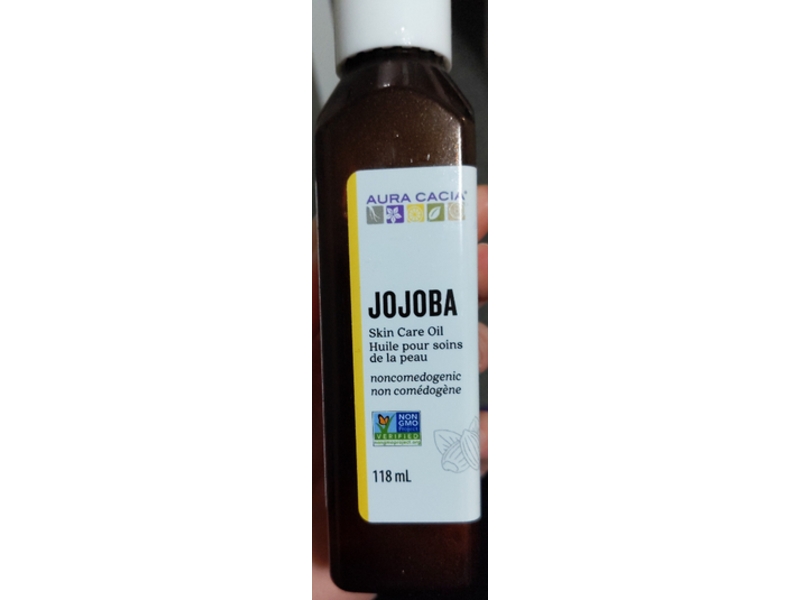 Aura Cacia Skin Care Oil, Jojoba, 4 fl oz/118 mL