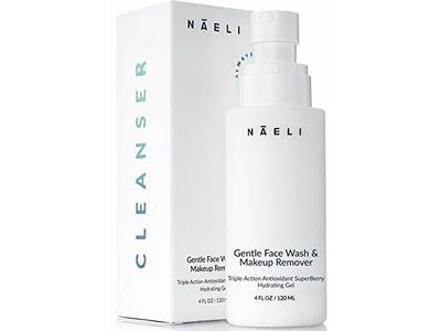 Naeli Gentle Face Wash & Makeup Remover, 4 fl oz/120 mL