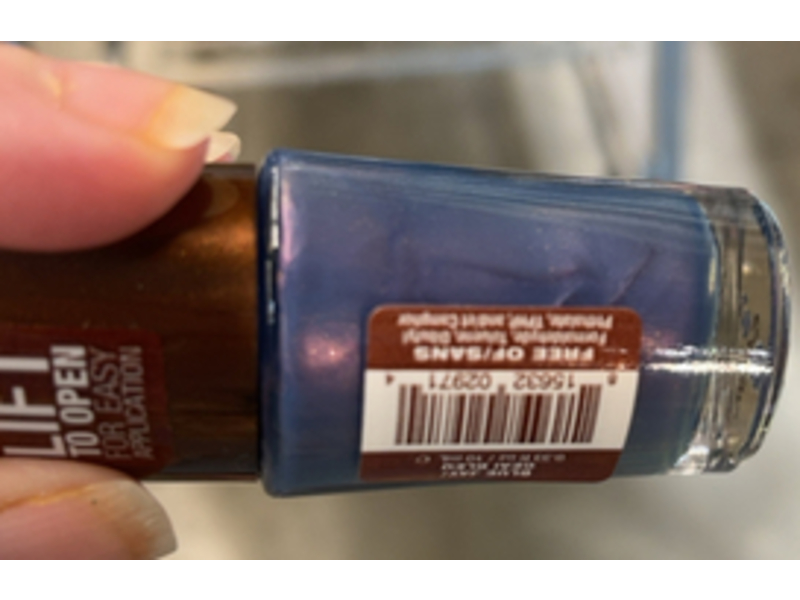 Mineral Fusion Nail Polish, Blue Jay, 0.33 fl oz