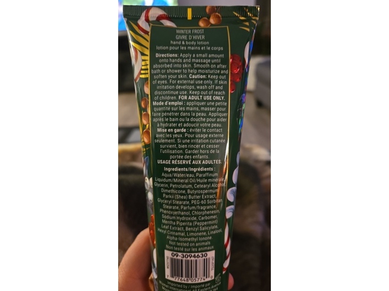 Orchard & Vine Hand & Body Lotion, Winter Frost, 6 fl oz/180 mL