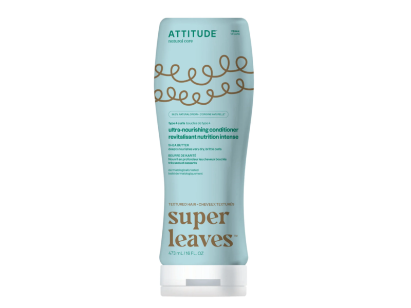 Attitude Super Leaves Ultra-Nourishing Conditioner, Shea Butter, 16 fl oz/473 mL