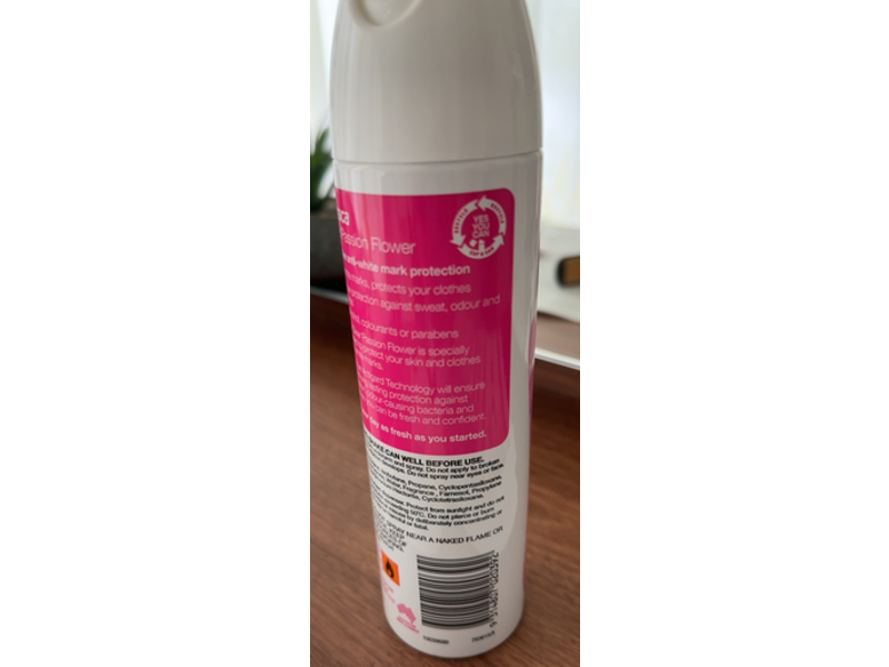 Norsca Anti White Marks Antiperspirant, Clear Passion Flower, 245 mL