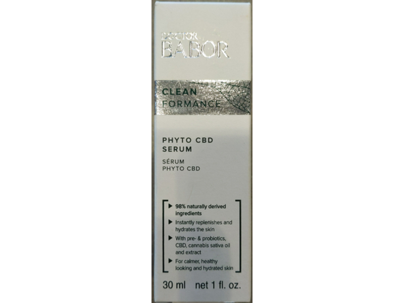 Doctor Babor Clean Formance Phyto Cbd Serum, 1 fl oz/30 mL