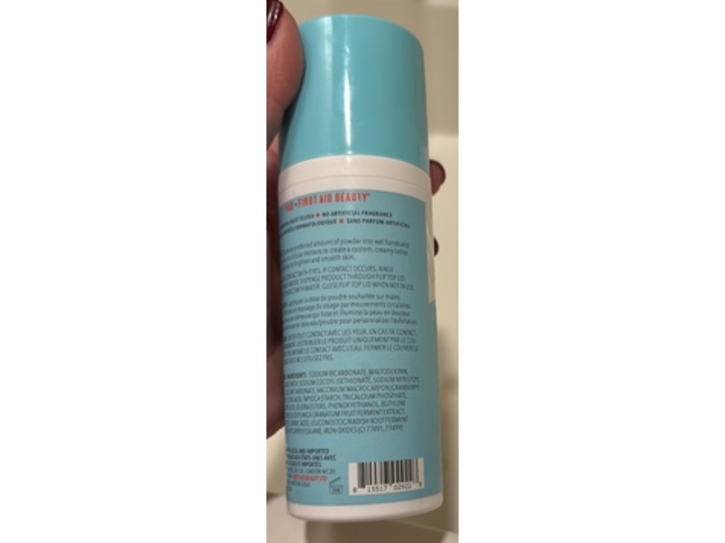 First Aid Beauty Brightening Micro Powder Exfoliant, Vitamin C, 2 oz/56 g