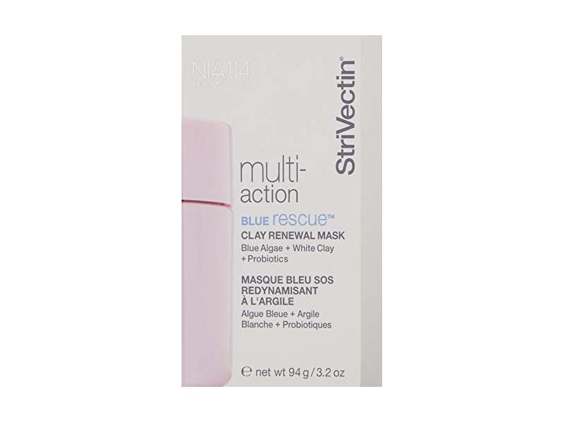 StriVectin Multi-Action Blue Rescue Clay Renewal Mask, 3.20 Fl. Oz.