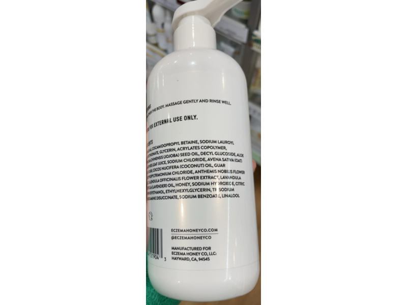Eczema Honey Soothing Body Wash, 13 fl oz