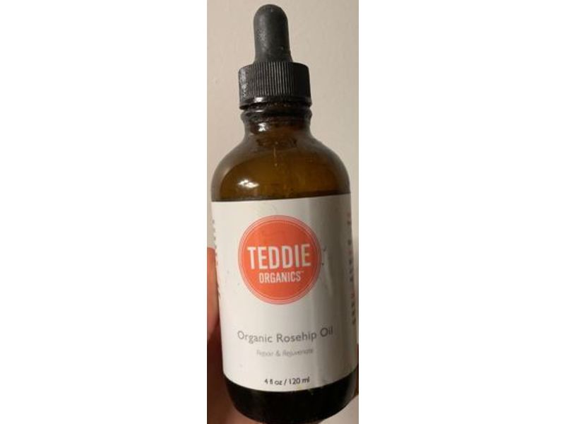 Teddie Organics Rosehip Oil, 4 fl oz/120 mL