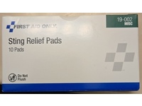 First Aid Only Sting Relief Pads, 10 Count - thumbnail 2