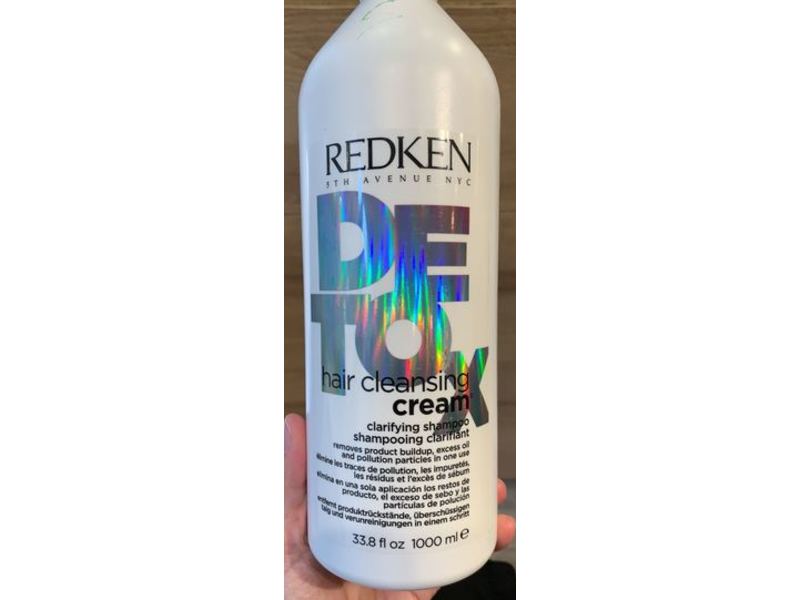 Redken Hair Cleansing Cream Clarifying Shampoo, 33.8 fl oz/1000 mL