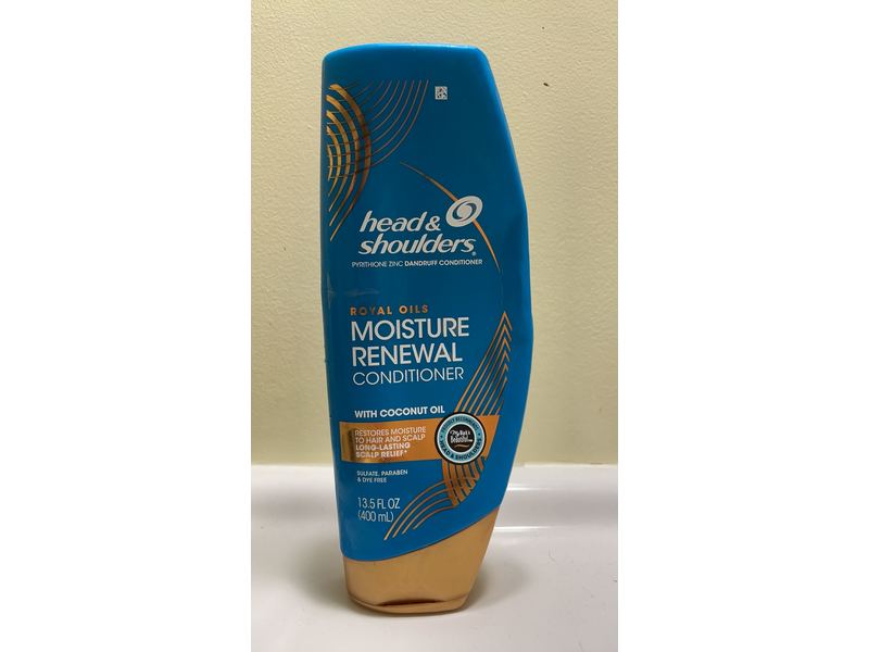 Head & Shoulders Moisture Renewal Conditioner, Coconut Oil, 13.5 fl oz/400 mL