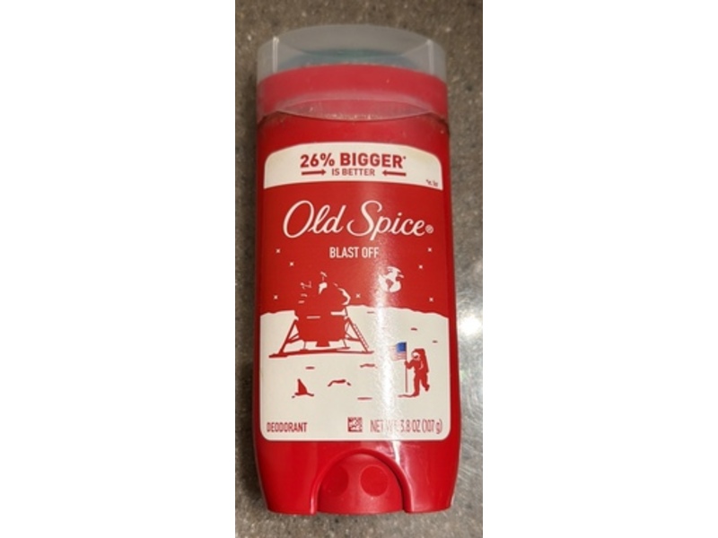 Old Spice Deodorant, Blast Off, 3.8 oz/107 g