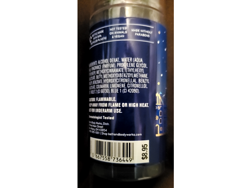 Bath & Body Works Fina Fragrance Mist, Frosted Coconut Snowball, 2.5 fl oz/75 mL