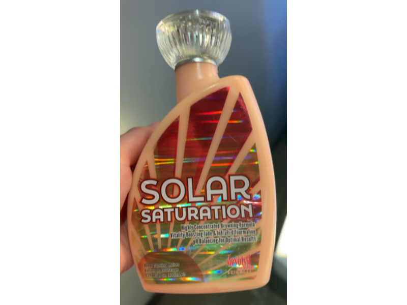 Devoted Creations Solar Saturation Dark Tanning Lotion, 13.5 fl oz/400 mL