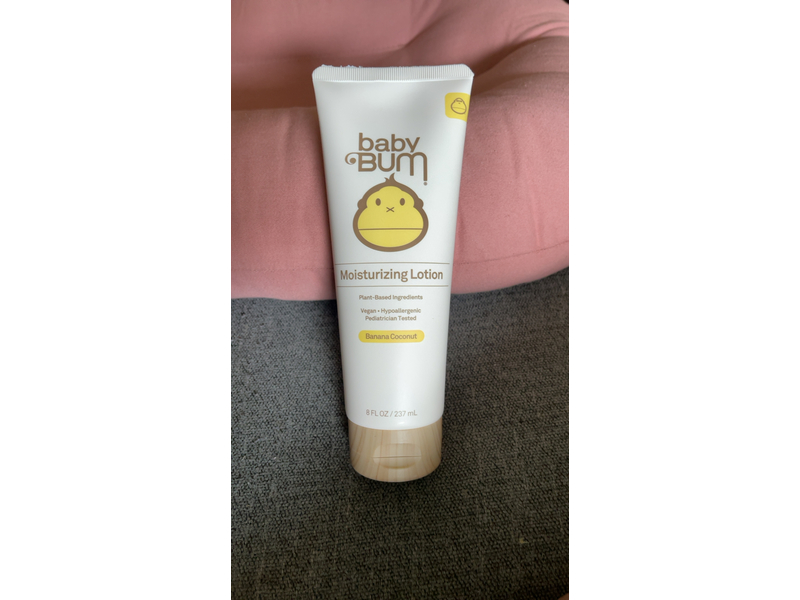 Baby Bum Moisturizing Baby Body Lotion for Sensitive Skin - Banana & Coconut, 8 FL OZ