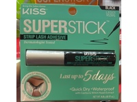 Kiss SuperStick Strip Lash Adhesive, Black, 0.17 oz/4.8 g - thumbnail 2