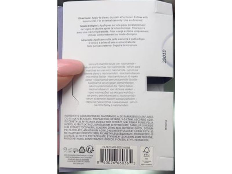 Fenty Skin Ninacinamide Dark Spot Serum, 0.16 fl oz/5 mL