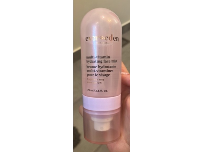 Evereden Kids Multi-Vitamin Hydrating Face Mist, 2.5 fl oz/75 mL