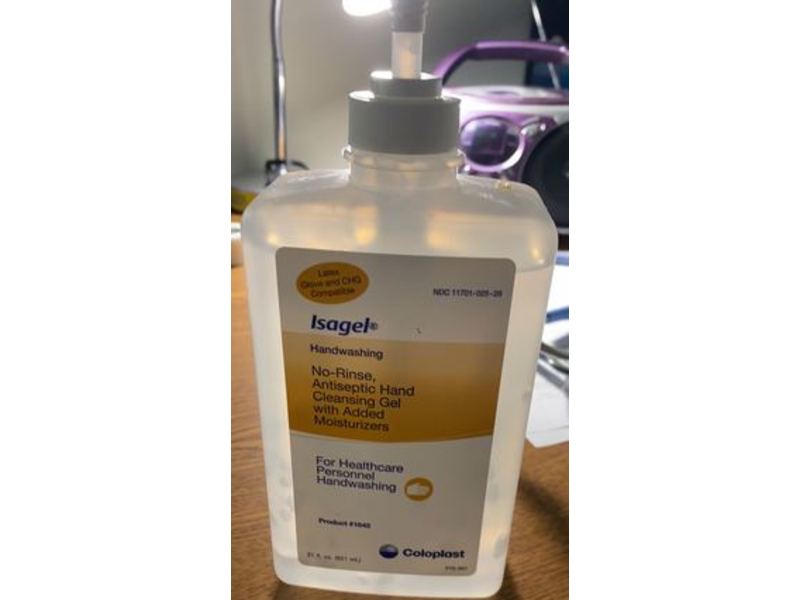 Coloplast No-Rinse Antiseptic Hand Cleansing Gel, 21 fl oz/621 mL