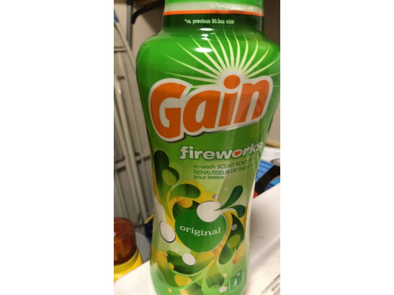 Gain Fireworks In-Wash Scent Booster, 37.5 oz