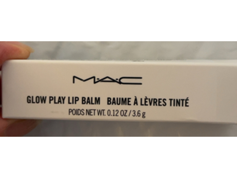 Mac Glow Play Lip Balm, 450 Halo At Me, 0.12 oz/3.6 g