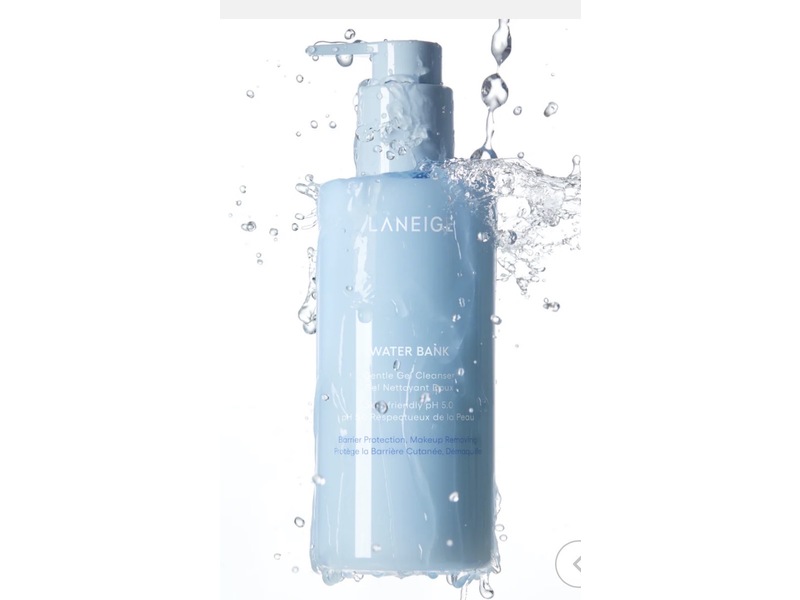 Laneige Gentle Gel Cleanser, Water Bank, 8.45 fl oz/250 mL