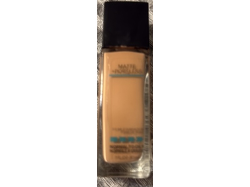 Maybelline New York Fit Me Matte + Poreless Liquid Oil-Free Foundation, 242 Light Honey, 1 fl oz/30 mL