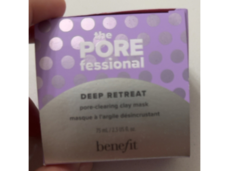 Benefit The PORE fessional Deep Retreat Pore-Clearing Clay Mask, 2.5 fl oz/75 mL