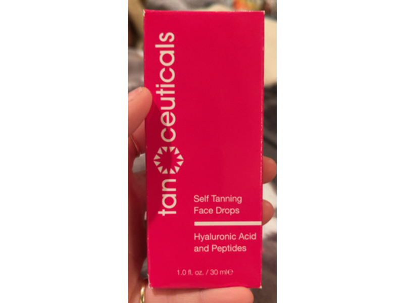 Tanceuticals Self Tanning Face Drops, 1.0 fl oz/30 mL